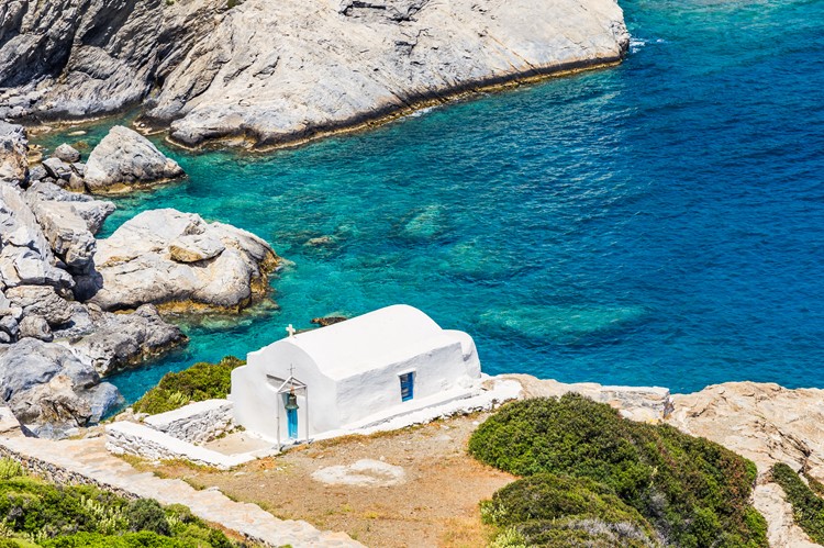 Agia Anna strand - Amorgos - Cycladen - Griekenland
